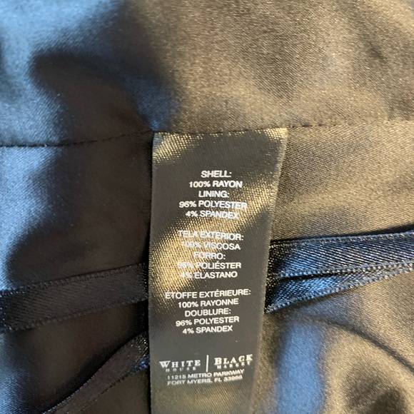 White House Black Market Black Lace Cocktail Dress - Picture 11 of 13